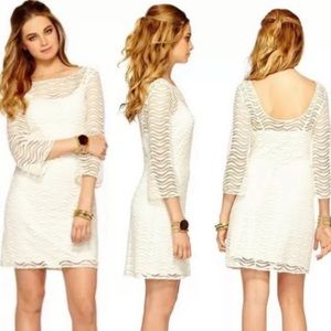 NWT Lilly Pulitzer Topanga White Lace Dress-Size S